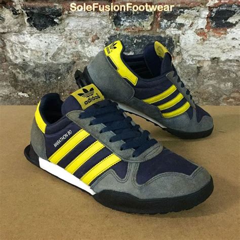 adidas marathon 80 trainers blue.